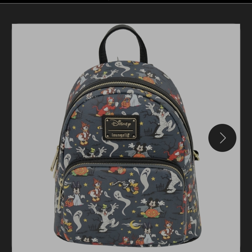 Mickey and Friends Not So Scary Halloween AOP Mini Backpack